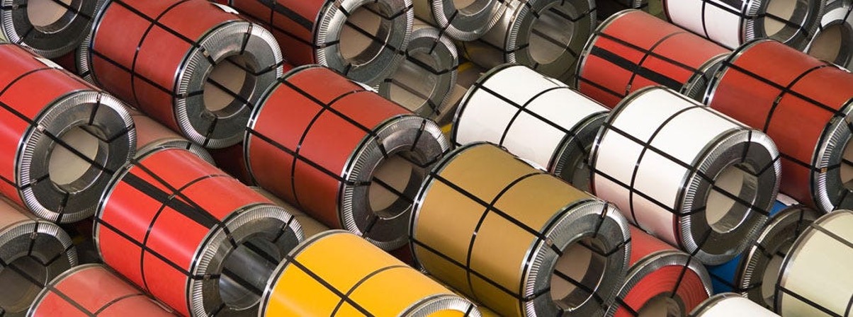 Pre-painted galvanized steel coils